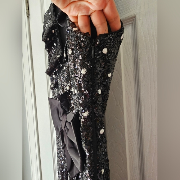 NWT! Giambattista Valli × H&M Sequin Mini Cocktail Dress - Picture 10 of 12